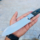 Full Tang Custom Handmade D2 Steel Kitchen Knife