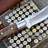 Custom Handmade Deer Skinning Knife with D2 Steel Blade
