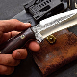 Custom 1095 Hand Forged Handmade  Hunter Knife