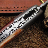 Handmade Damascus Pocket Knife