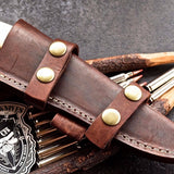 Damascus steel Hunting skinner knife
