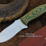 HAND MADE CARBON STEEL SKINNER KNIFE