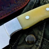 Custom Handmade D2 Tool Steel Hunting Skinning Knife