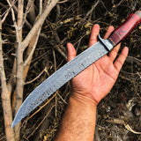 New Custom Handmade Damascus Steel Hunter Knife