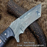 Hand Made Damascus Tanto Blade Knife