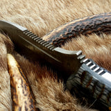 tactical Damascus knife