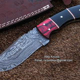 HANDMADE DAMASCUS STEEL SKINNER KNIFE