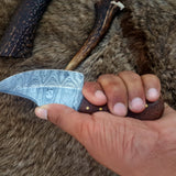 Handcrafted Custom Skinning Knife – 6.5 Inches Blade