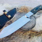 Full Tang Custom Handmade D2 Steel Kitchen Knife
