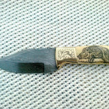 New Damascus Skinny Knife