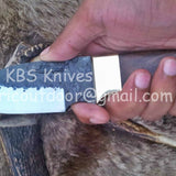 Hand Forge High Carbon Steel Gut Hook Knife