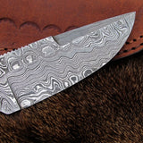 Custom Handmade Fixed Blade Skinning Knife – 8 Inches