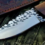 Custom Handmade Hammered 1095 High Carbon Steel Hunting Knife