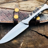 Beautiful Full Tang Custom Handmade D2 Steel Knife