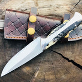 Beautiful Full Tang Custom Handmade D2 Steel Knife