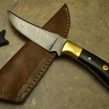 Hand Made Damascus Skinning Knife