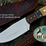 Custom Handmade D2 Tool Steel Hunting Skinning Knife