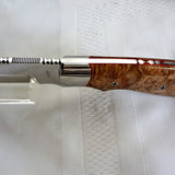 Custom Handmade High Polished D2 Steel Skinner Knife