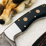 New Custom Handmade Damascus Steel Hunting Skinning EDC Knife