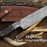 Hand Made Damascus Chef Knife