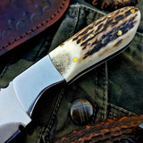 Custom Handmade D2 Tool Steel Hunting Skinning Knife