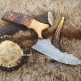 Hand Made Damascus Burchha Knife
