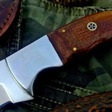 Custom Handmade D2 Tool Steel  Hunting Skinning Camping Knife