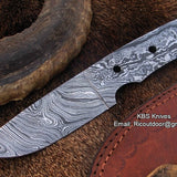 Damascus Blank Blade