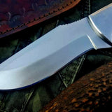 Custom Handmade D2 Tool Steel  Hunting Skinning Camping Knife