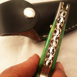 Hand Made Damascus Pocket Knife