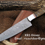 Damascus Hand Made Chef Knife