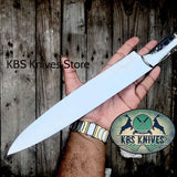 Custom Handmade D2 Stainless steel Chef/Kitchen Knife