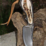 Custom Hand Forged 1095 Steel Mini EDC Skinner Knife