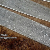 Hand Made Damascus Kitchen Knives Set