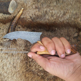 Hand Made Damascus Burchha Knife