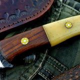 Custom Handmade Hand Forged 1095 Steel Hunting Knife