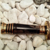 Custom Handmade Double Edge Damascus Steel Hunters Knife
