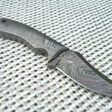 Full Damascus Skinny Knife
