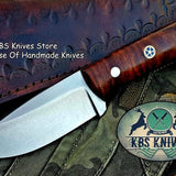 Custom Handmade D2 Tool Steel Skinning Knife