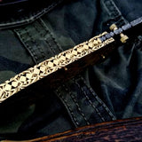 Custom Handmade Damascus Steel Folding Pocket Knife