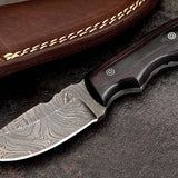 Custom Handmade Damascus Steel Skinning/Camping/Hunting Knife