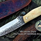 Custom Handmade Hand Forged 1095 High Carbon Steel Hunting Camping Knife