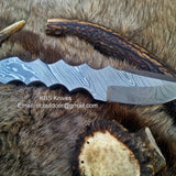 Hand Made Full Damascus Skinning Knife