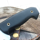 Full Tang Custom Handmade D2 Steel Hunting Camping Knife