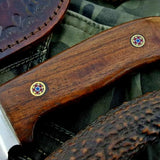 Custom Handmade D2 Tool Steel Skinning Knife