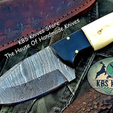 Custom Handmade Damascus Steel Skinner Knife