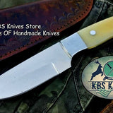 Custom Handmade D2 Tool Steel Hunting Skinning Knife