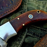 Custom Handmade Twist Damascus Steel Mini Skinner Knife
