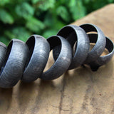 Damascus Steel Groom's Ring: A Personalized Masterpiece