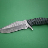 Full Tang Custom Handmade Damascus Steel Hunting/Skinning Knife